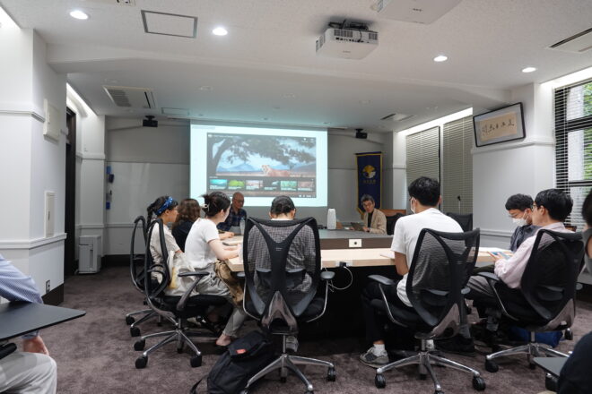 【報告】From the Rise of Food Production to the Age of Anthropocene: A Framework for Global Environmental History（胡明輝氏講演会）